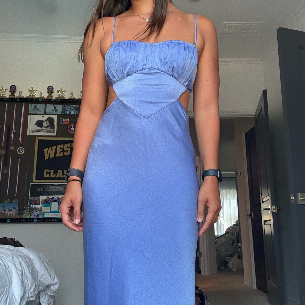 Fortunate One cutout maxi dress.